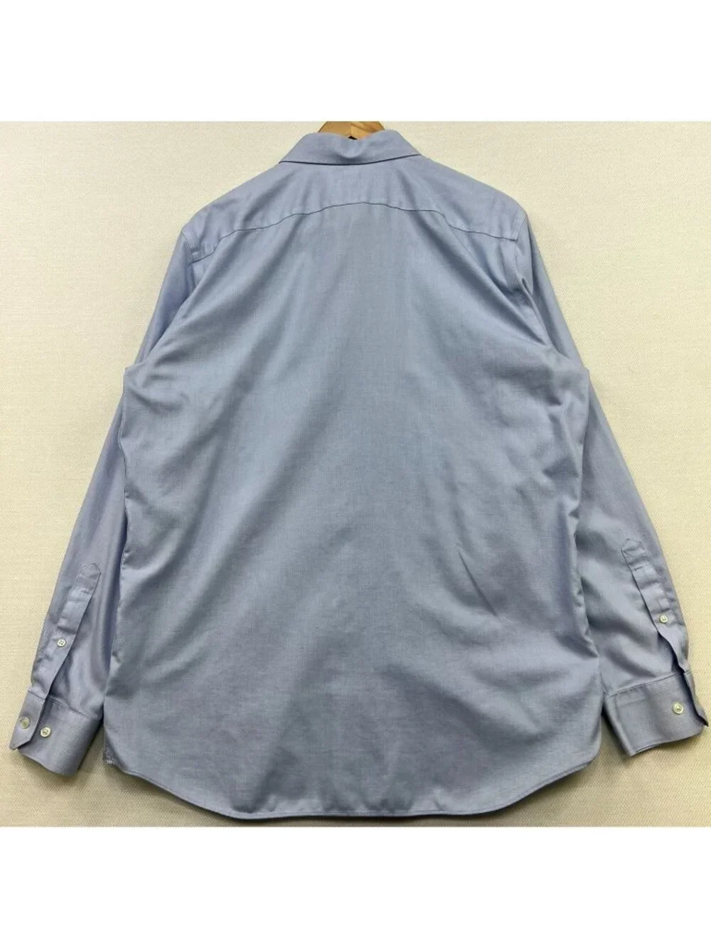 Banana Republic Men Grant Fit Button Up Dress Shirt Long Sleeve Sz XL Light Blue